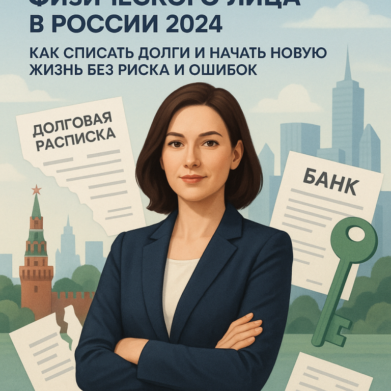 Полное руководство по банкротству физического лица в России 2024: как списать долги и начать новую жизнь без риска и ошибок