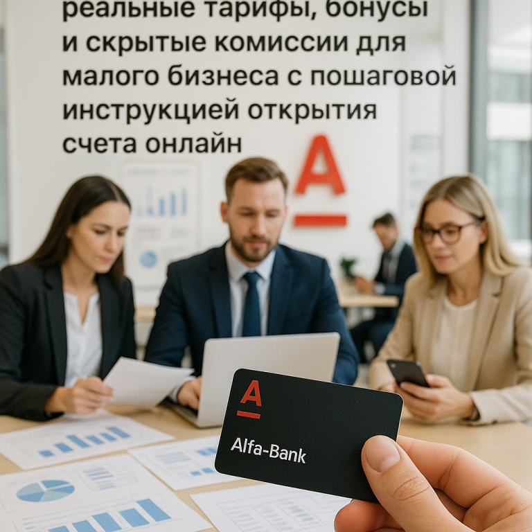 Альфа-Банк РКО 2024: реальные тарифы, бонусы и скрытые комиссии для малого бизнеса с пошаговой инструкцией открытия счета онлайн