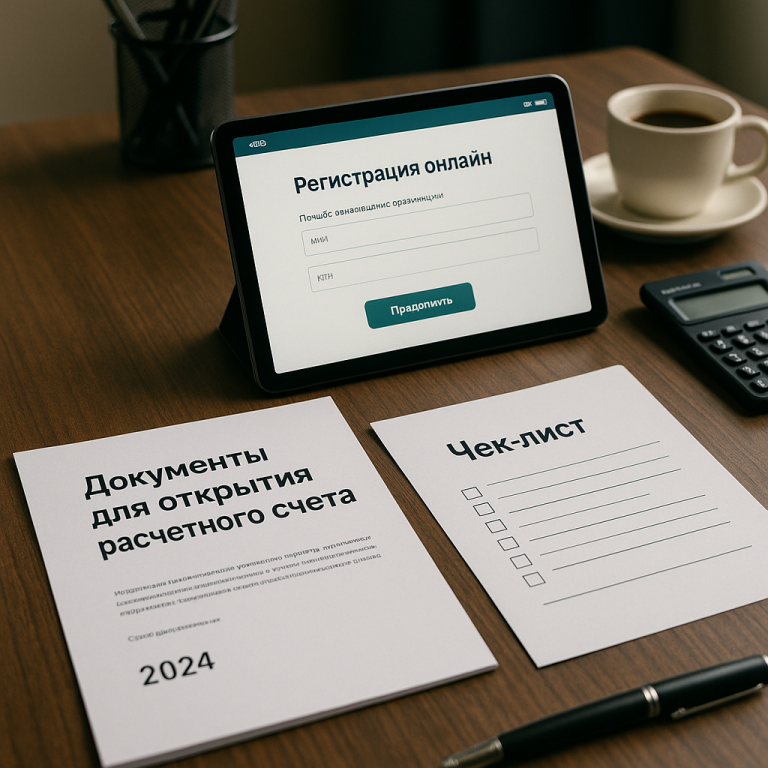 Документы для открытия расчетного счета ООО: полный чек-лист и лучшие банки с онлайн-регистрацией в 2024 году