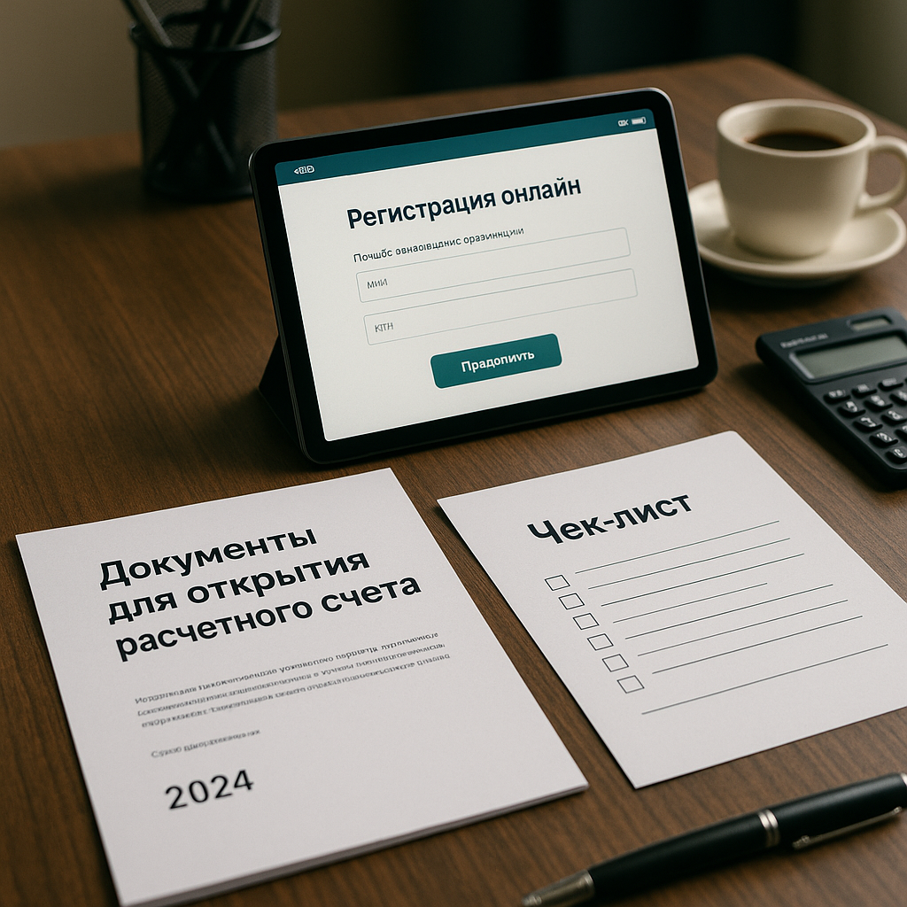 Документы для открытия расчетного счета ООО: полный чек-лист и лучшие банки с онлайн-регистрацией в 2024 году