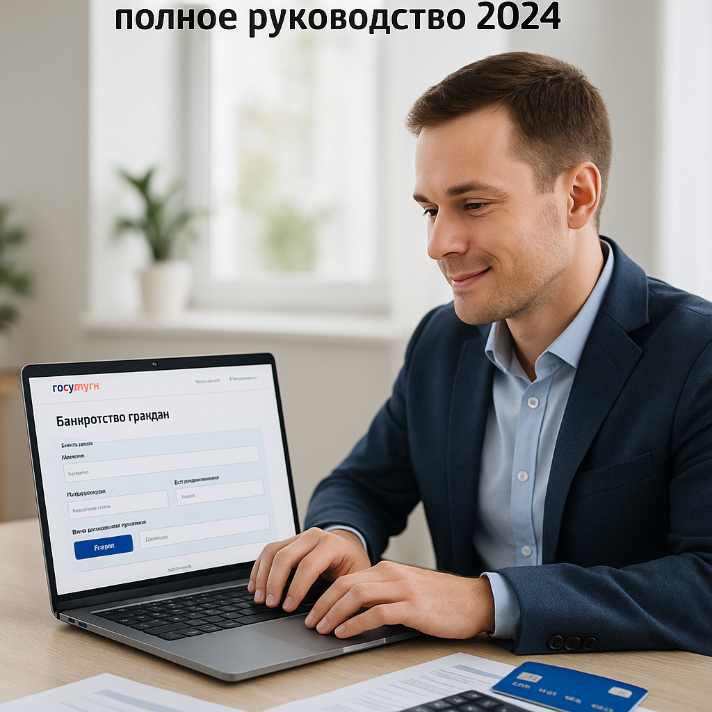 Как оформить банкротство физических лиц через Госуслуги быстро, дешево и без суда — полное руководство 2024