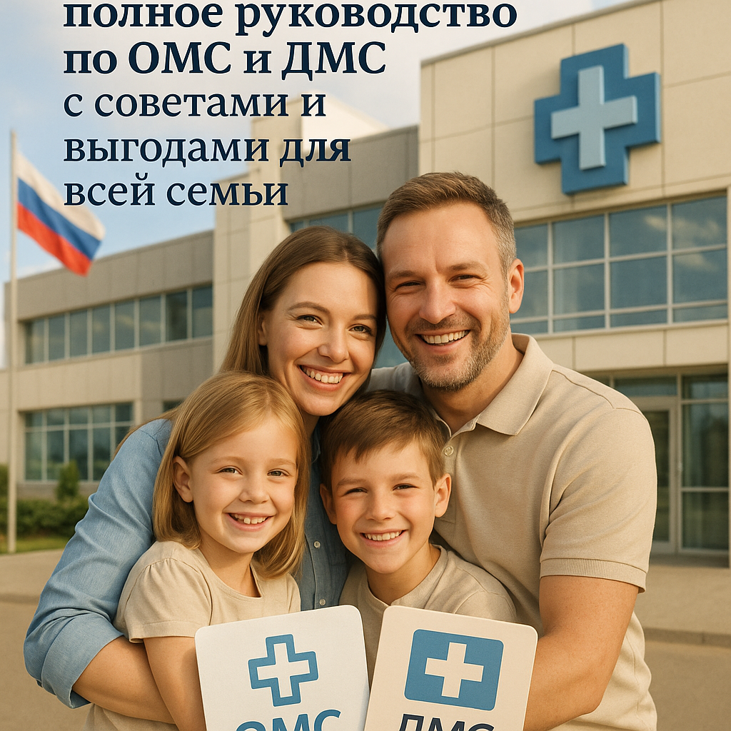 Медицинское страхование в России: полное руководство по ОМС и ДМС с советами и выгодами для всей семьи