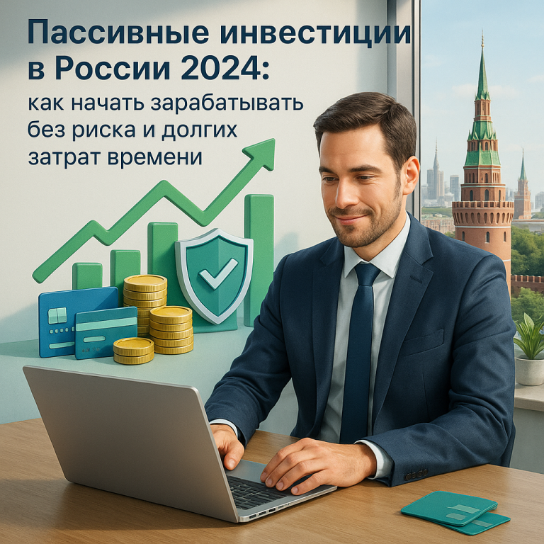 Пассивные инвестиции в России 2024: как начать зарабатывать без риска и долгих затрат времени