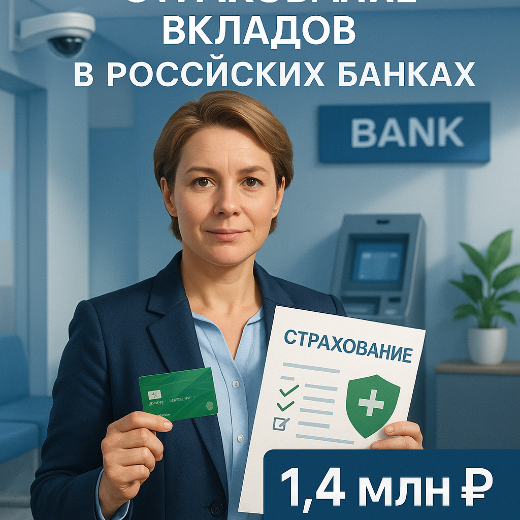 Страхование вкладов в российских банках: как не потерять деньги и получить до 1,4 млн рублей при банкротстве учреждения