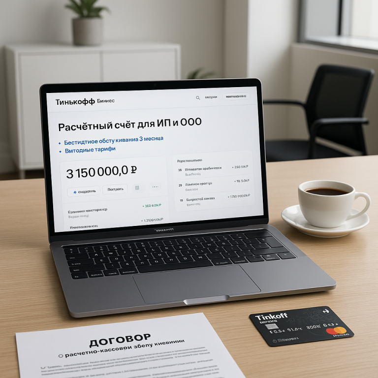 Тинькофф Бизнес расчетный счет для ИП и ООО — открытие онлайн с бесплатным обслуживанием 3 месяца и выгодными тарифами