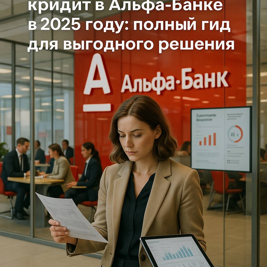 Как выбрать лучший кредит в Альфа-Банке в 2025 году: полный гид для выгодного решения